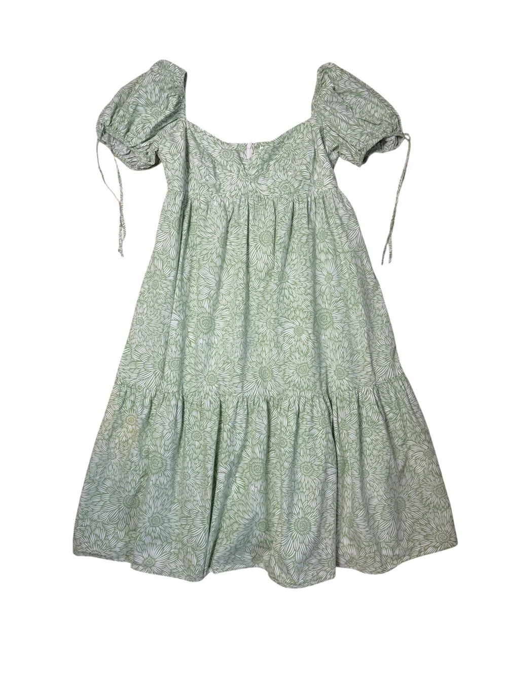 Amanda Uprichard Green Sicily Midi Sundress Womens XL